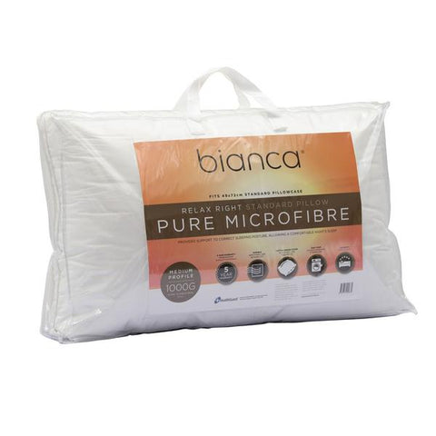 Microfibre Pillow 1000G Medium