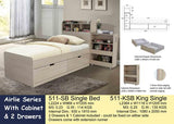 Airlie Bed with Storage
